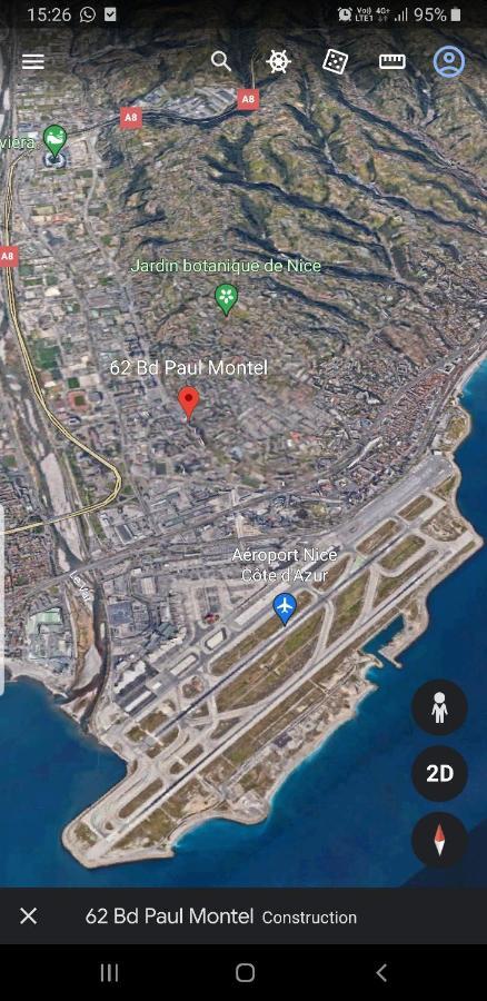 Appartements Renove 2023 Proche Aeroport 5Min, Gare Sncf 2 Min, Tramway Au Pied De L'Immeuble , Parking Possible, Renovated Apartments 2023 Near The Airport 5 Min, Train Station 2 Min, Tram Next To The Building 1 Min, Parking Possible نيس المظهر الخارجي الصورة